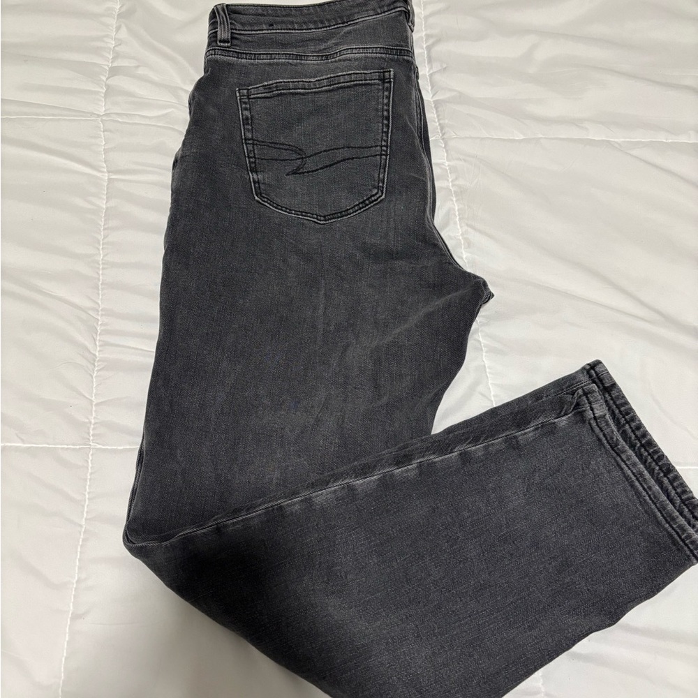 American Eagle Outfitters High Rise Jeans - Dark Gray
